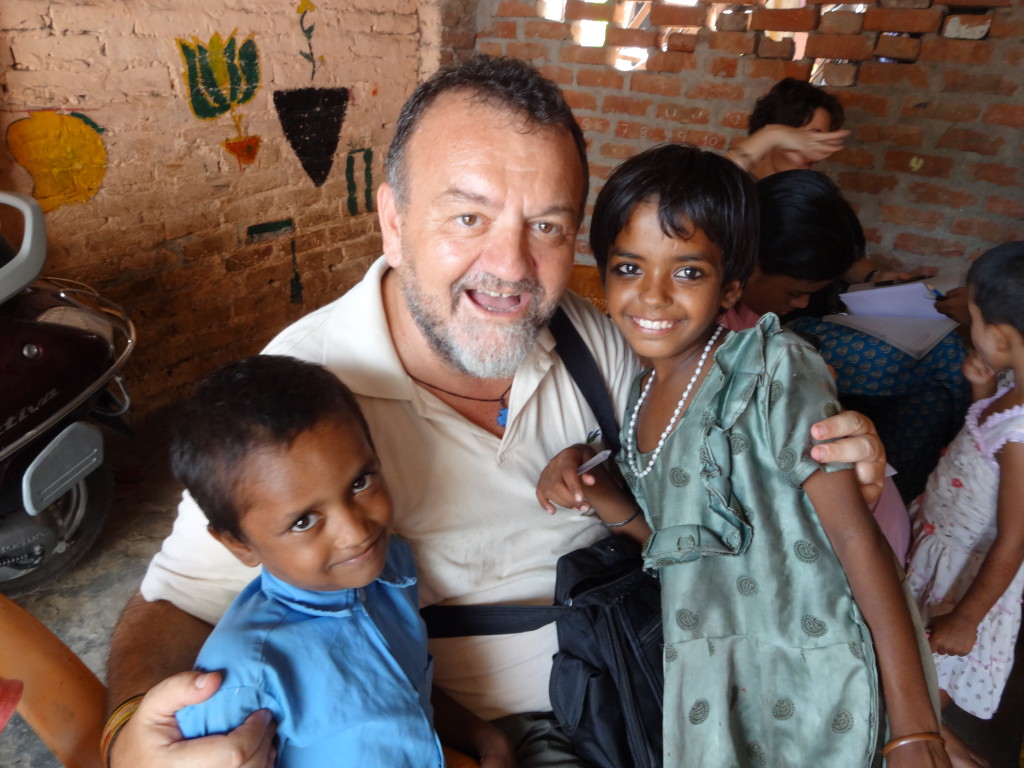 Working at an orphanage in Delhi India