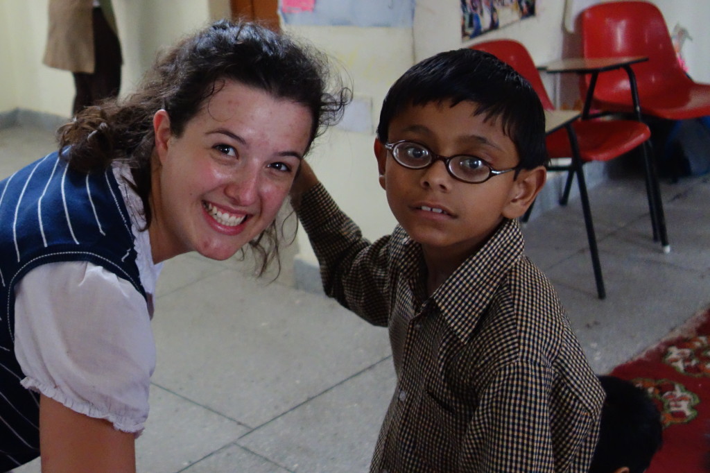 work with disabled children in India