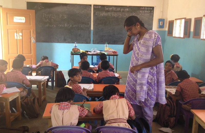Teaching-volunteer-work-in-South-India