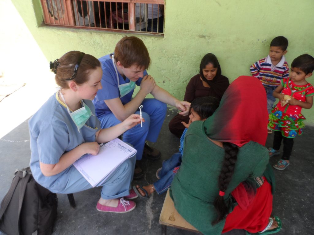 Medical volunteering in India