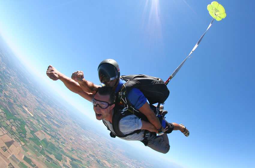 Sky Diving in india