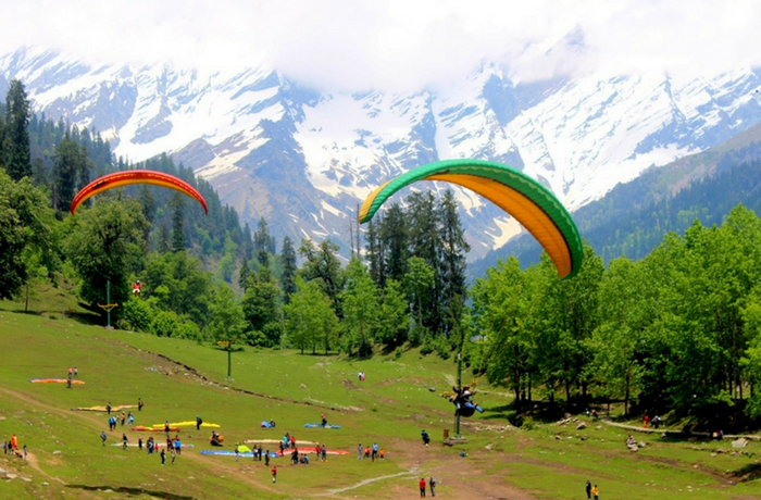 Experience the thrill of paragliding
